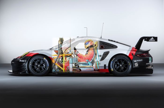 Driving sim porsche gt3