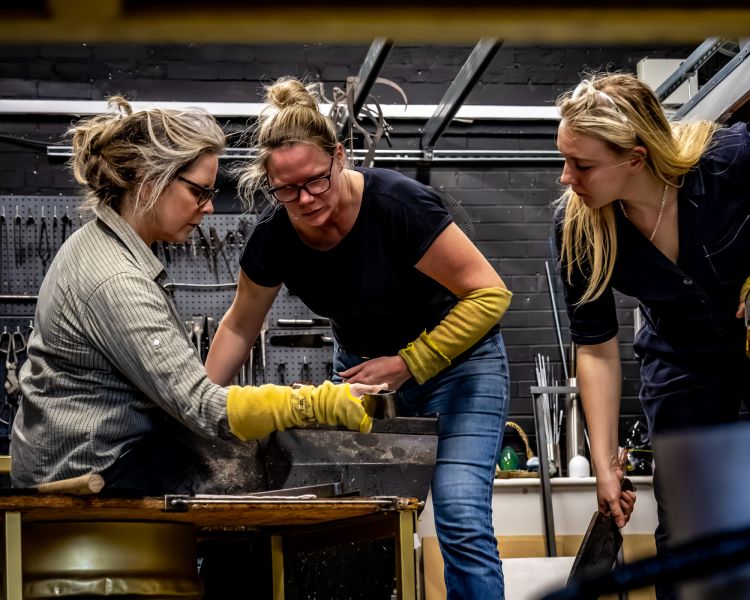 private glass blowing experience day