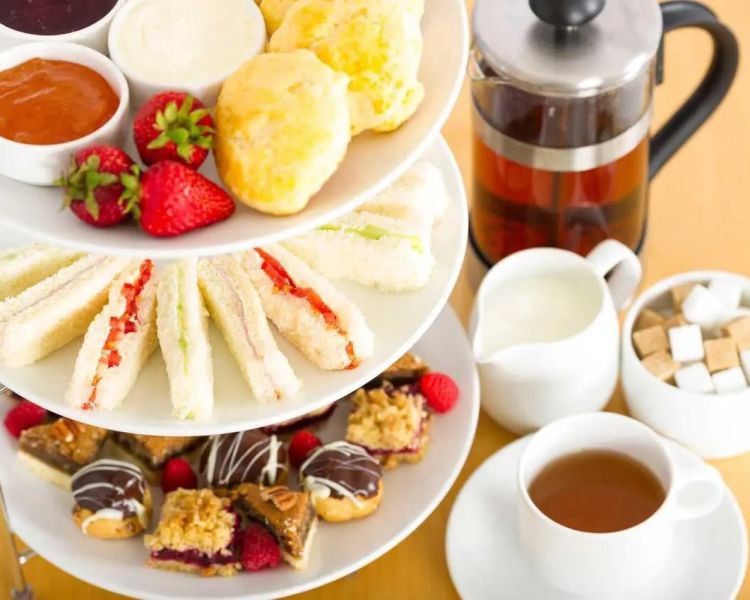 Afternoon tea at the oxfordshire hotel