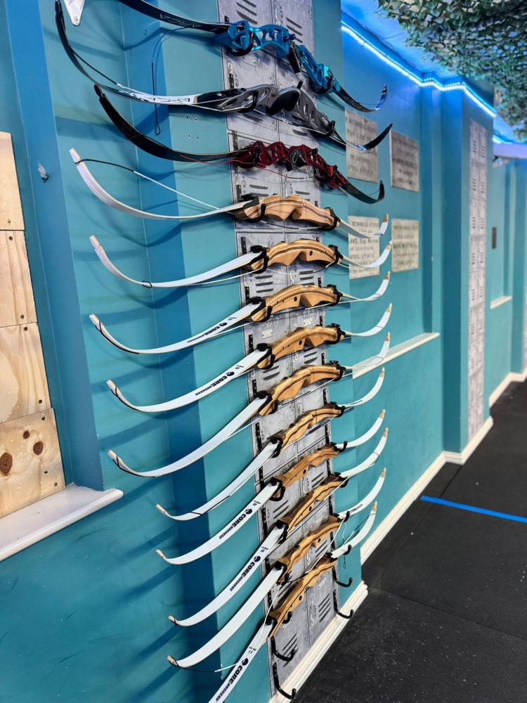 Archery bow rack