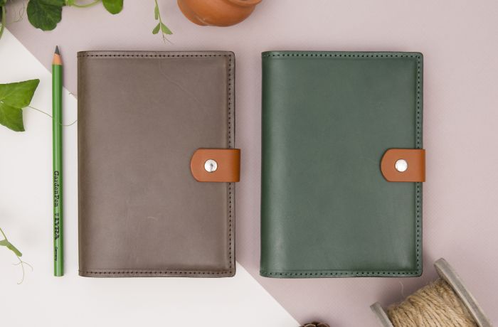 leather book cover making workshop
