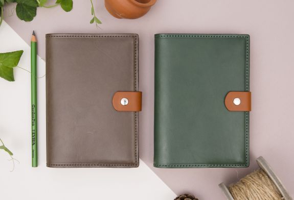 leather book cover making workshop