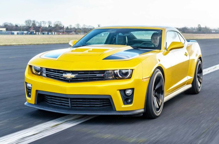 chevrolet camaro zl1 - bumblebee