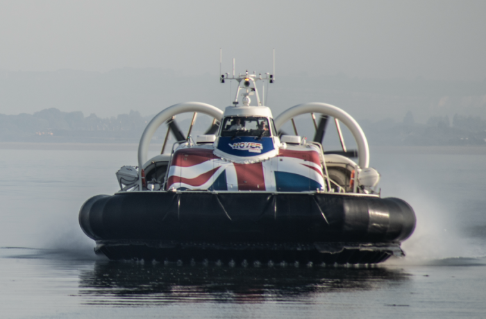 Experience flight craft on water