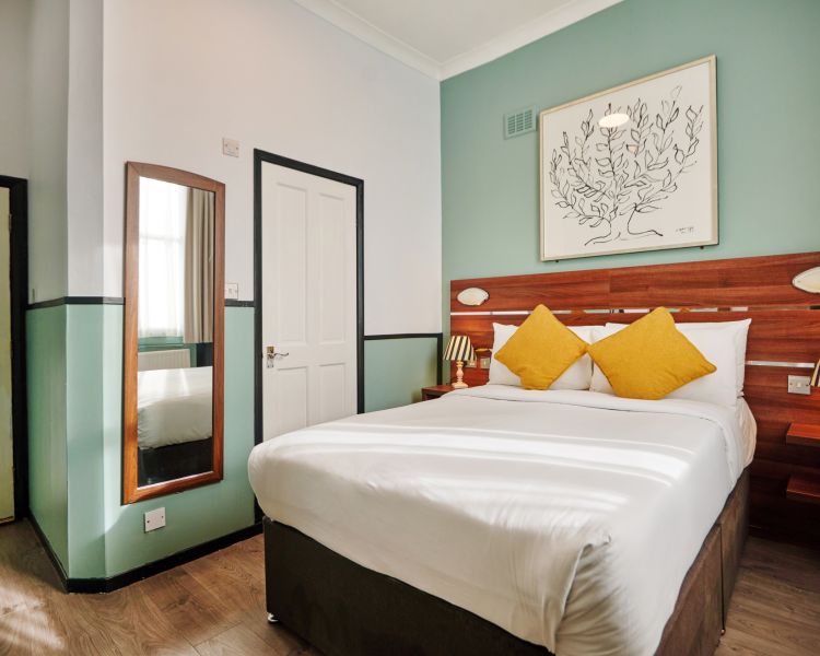 A double room at huttons hotel in london