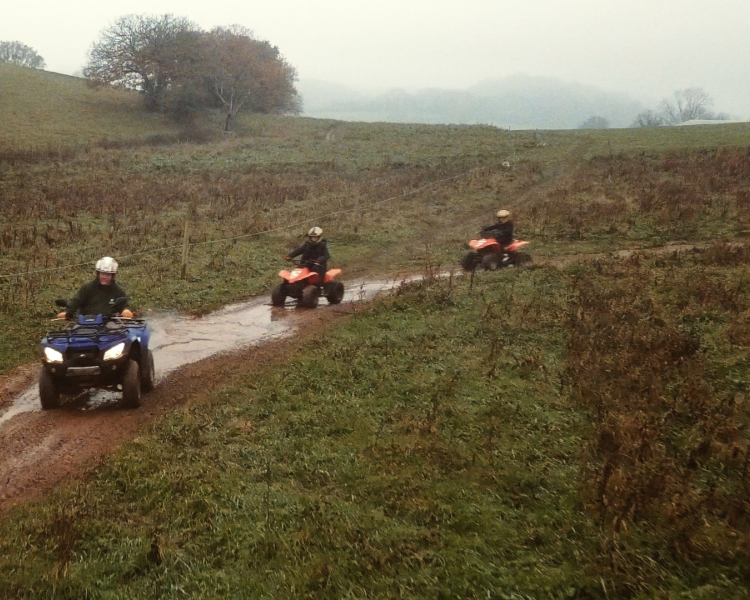 severn valley quad bike trekking experience