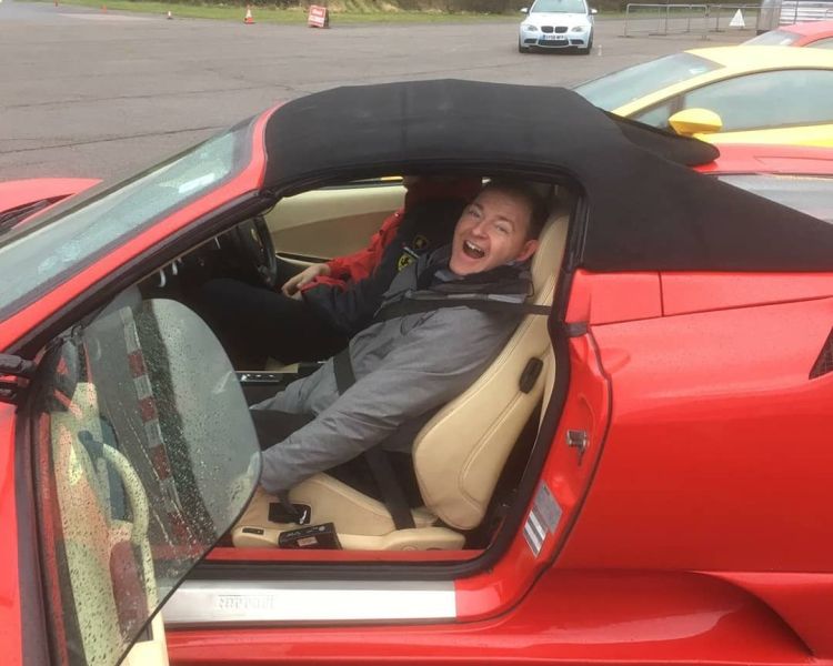 adapted supercar driving experience with ablenet