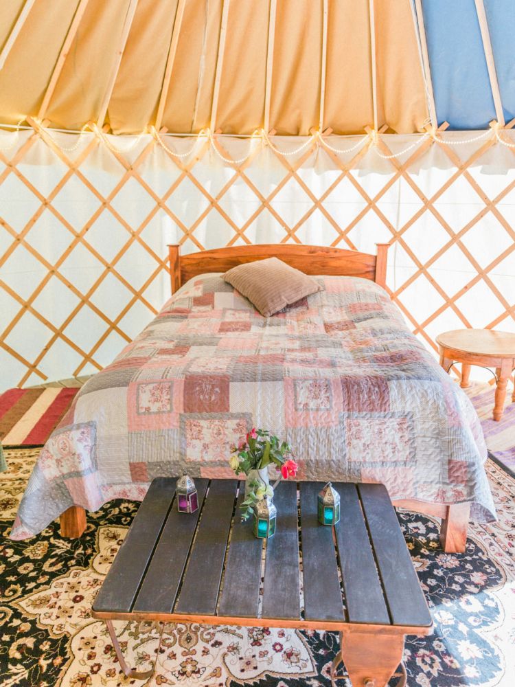 two night glamping experience in worcester