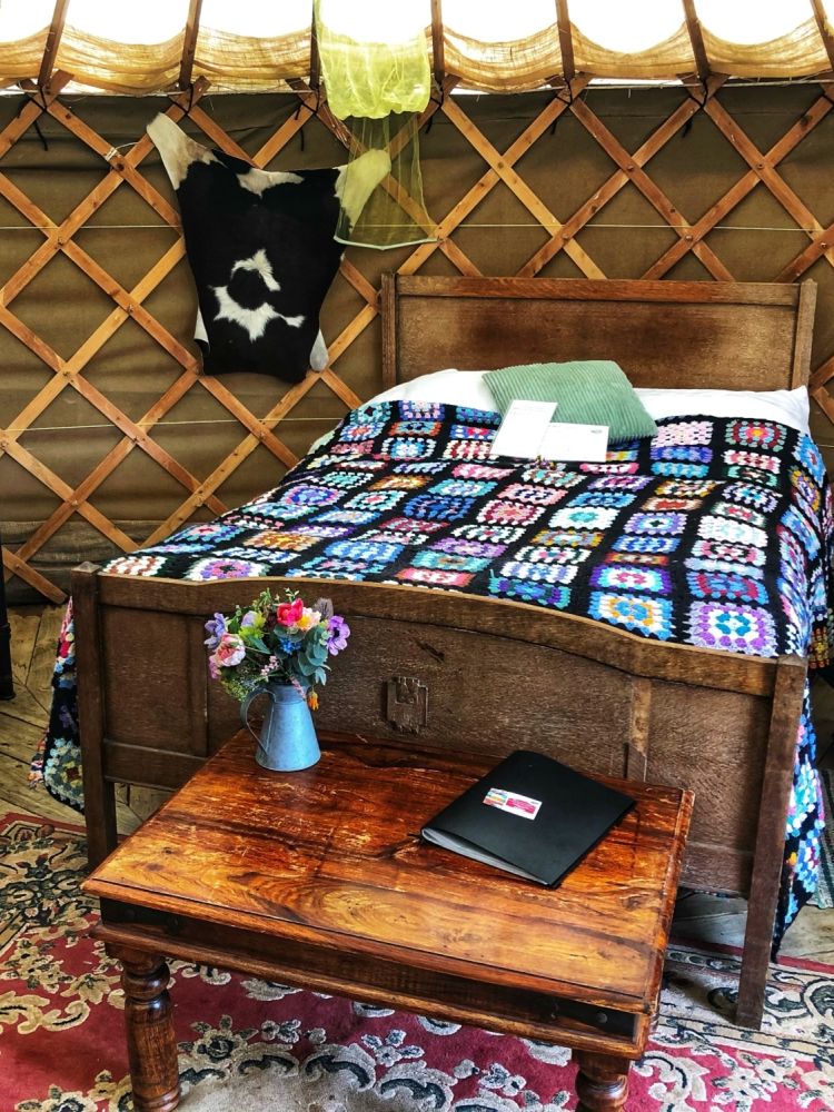 two night glamping experience in worcester