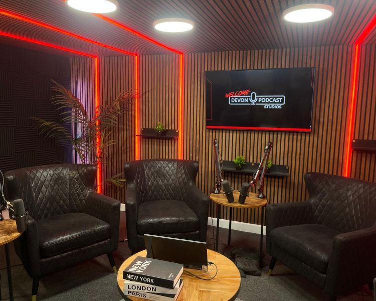 Devon podcast studio