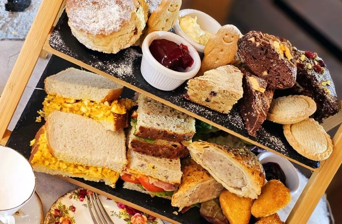 Afternoon tea at gratitude cafe