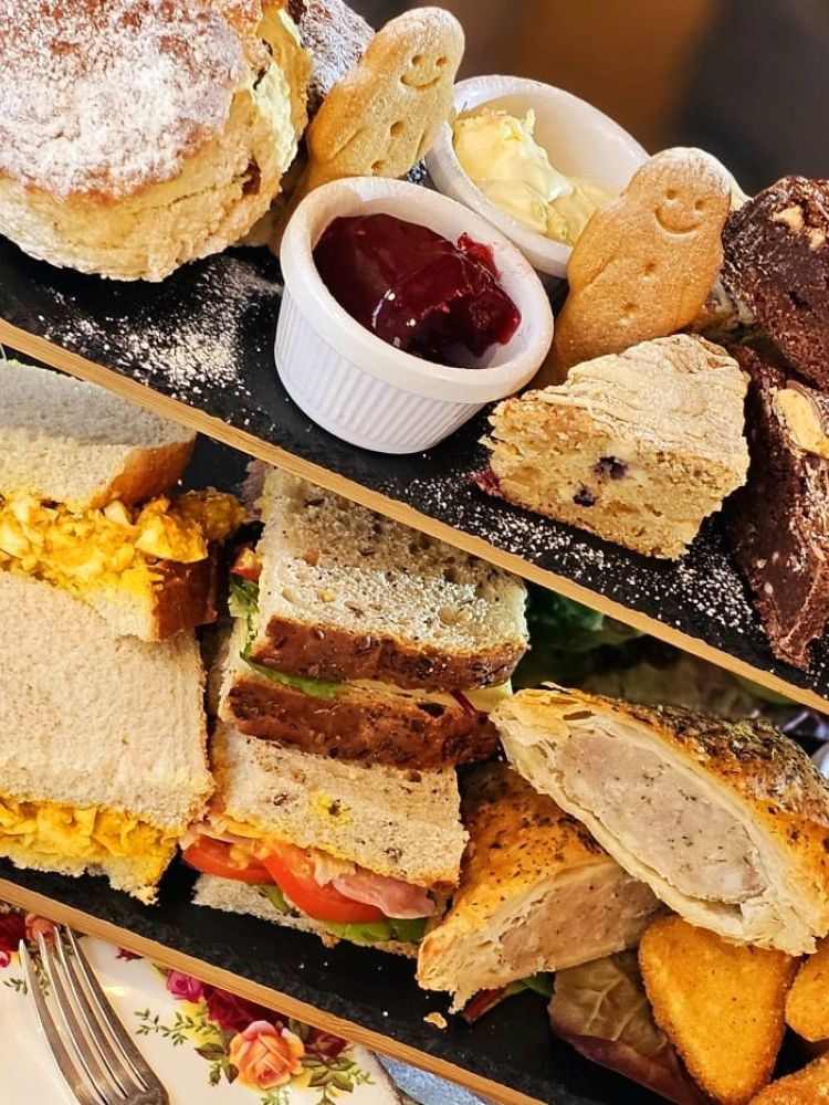 Afternoon tea at gratitude cafe