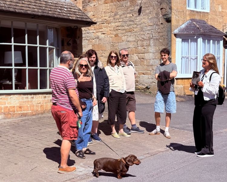Group on father brown locations tour