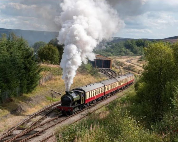 Steam train blaenavon