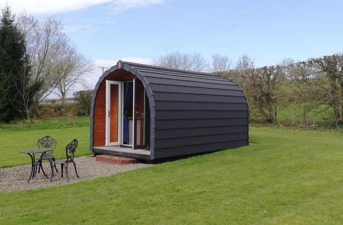 Premium glamping pod