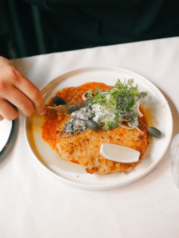 Dish from italian supper club