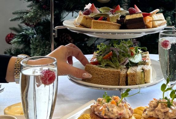 Afternoon tea at kings court hotel