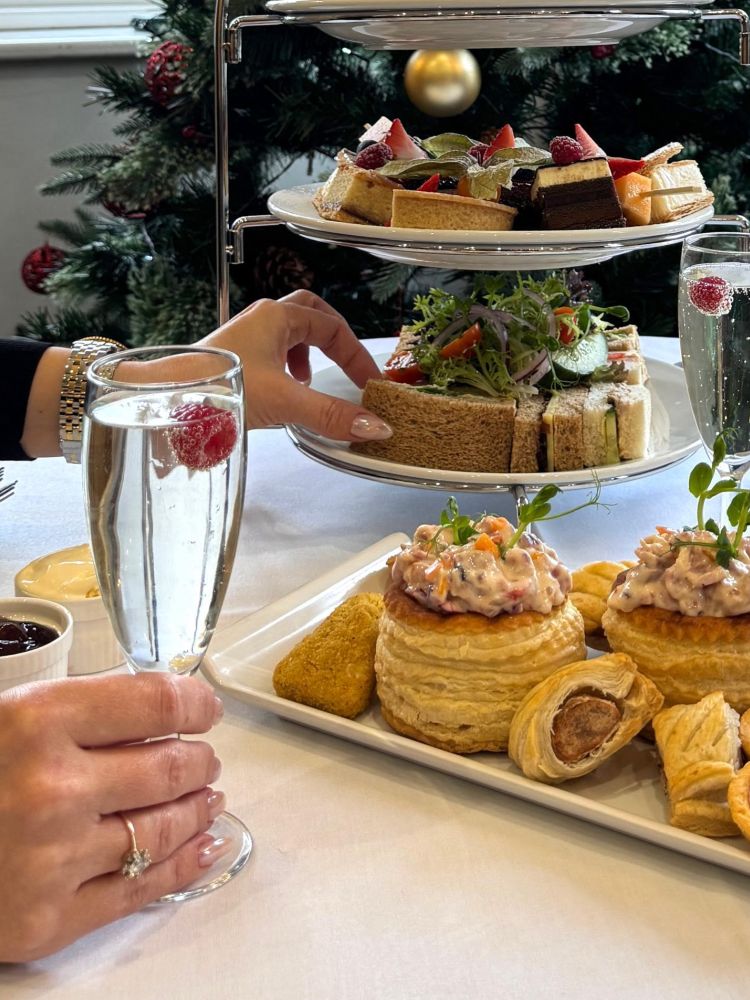 Afternoon tea at kings court hotel