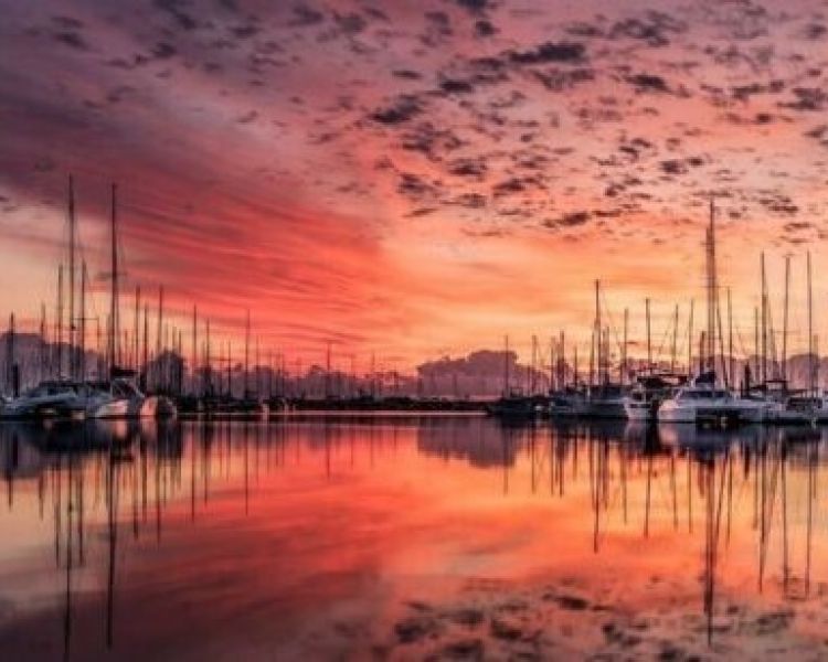 Lymington Yacht Haven from Spook