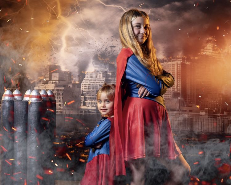 superhero photoshoot experience
