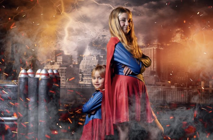 superhero photoshoot experience