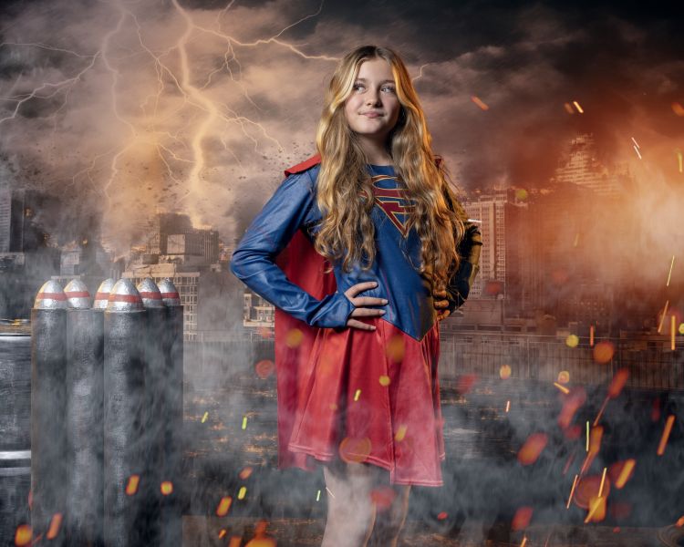 superhero photoshoot experience