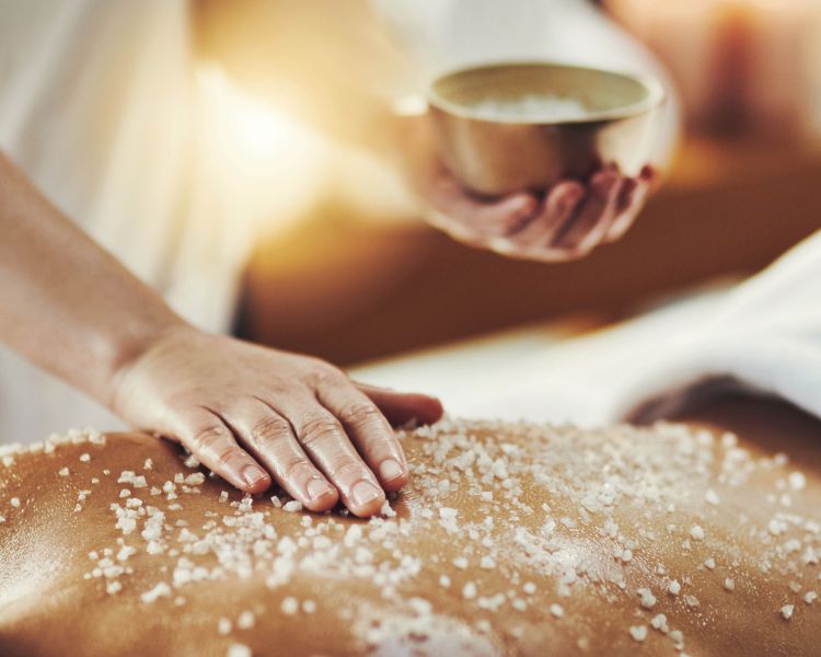 body scrub treatment at a bannatyne health club and spa