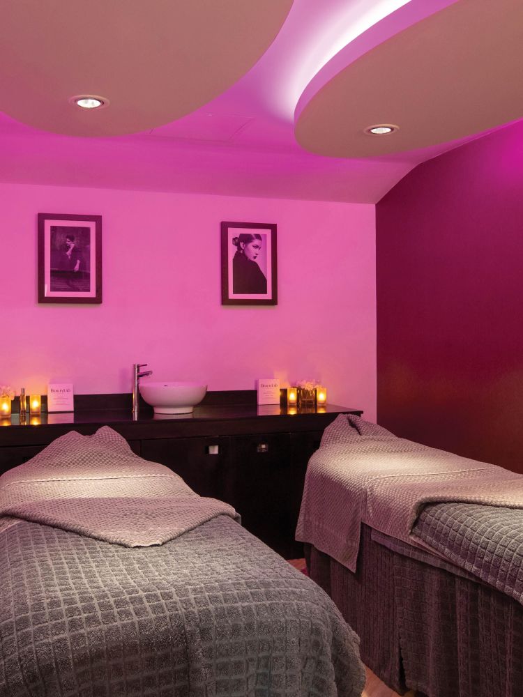 spa treatment room at a bannatyne health club and spa