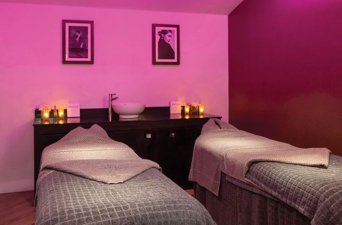 spa treatment room at a bannatyne health club and spa