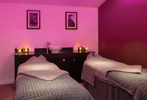 spa treatment room at a bannatyne health club and spa