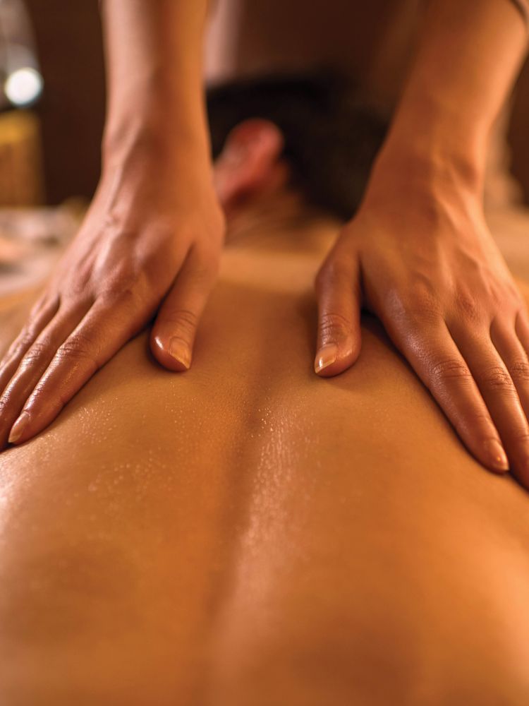 back massage at a bannatyne health club and spa