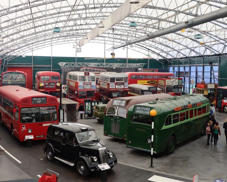 london bus collection at brooklands museum