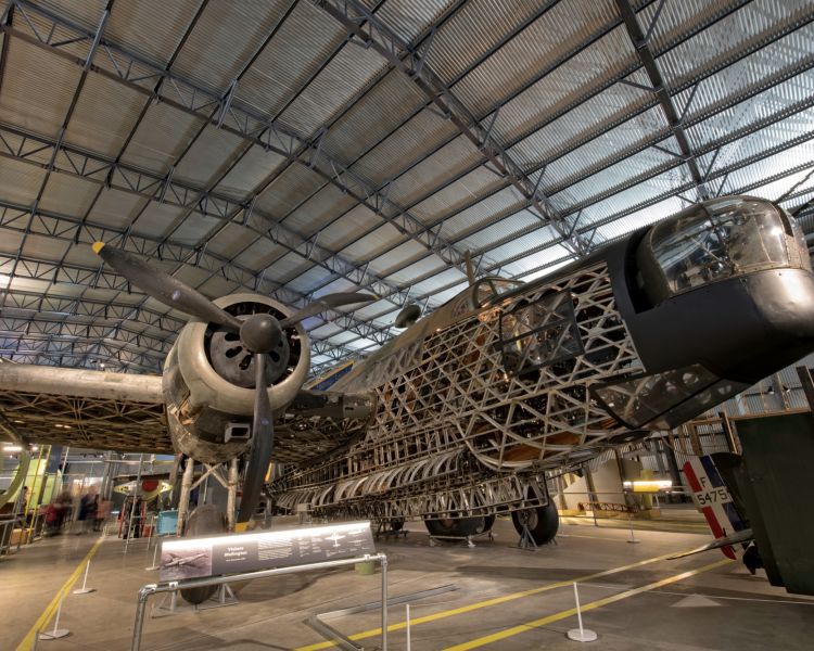 Wellington Bomber at brooklands museum