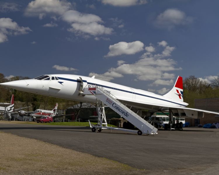 concorde at brooklands musuem