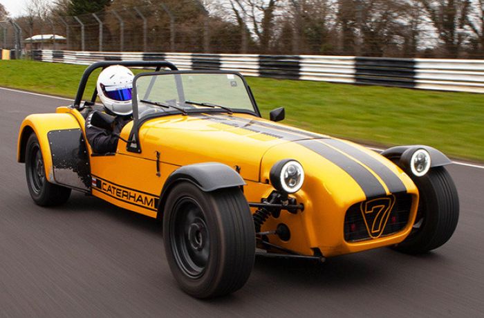 Yellow caterham
