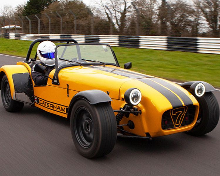 Yellow caterham