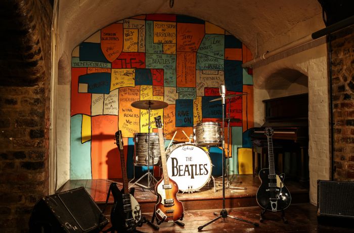 replica of the cavern club at the beatles story museum in liverpool