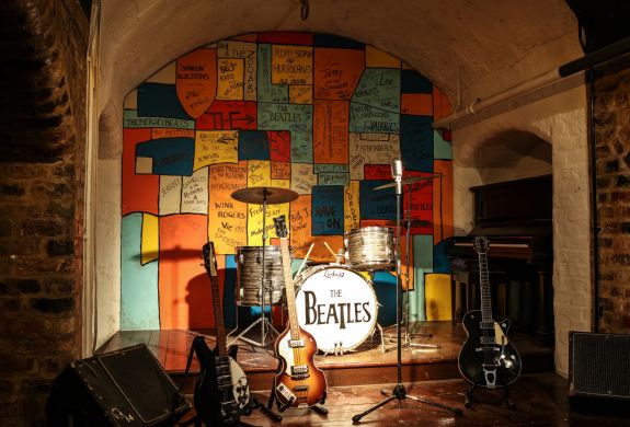 replica of the cavern club at the beatles story museum in liverpool