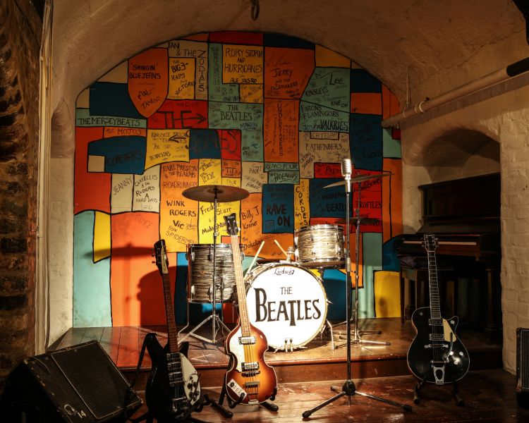 replica of the cavern club at the beatles story museum in liverpool