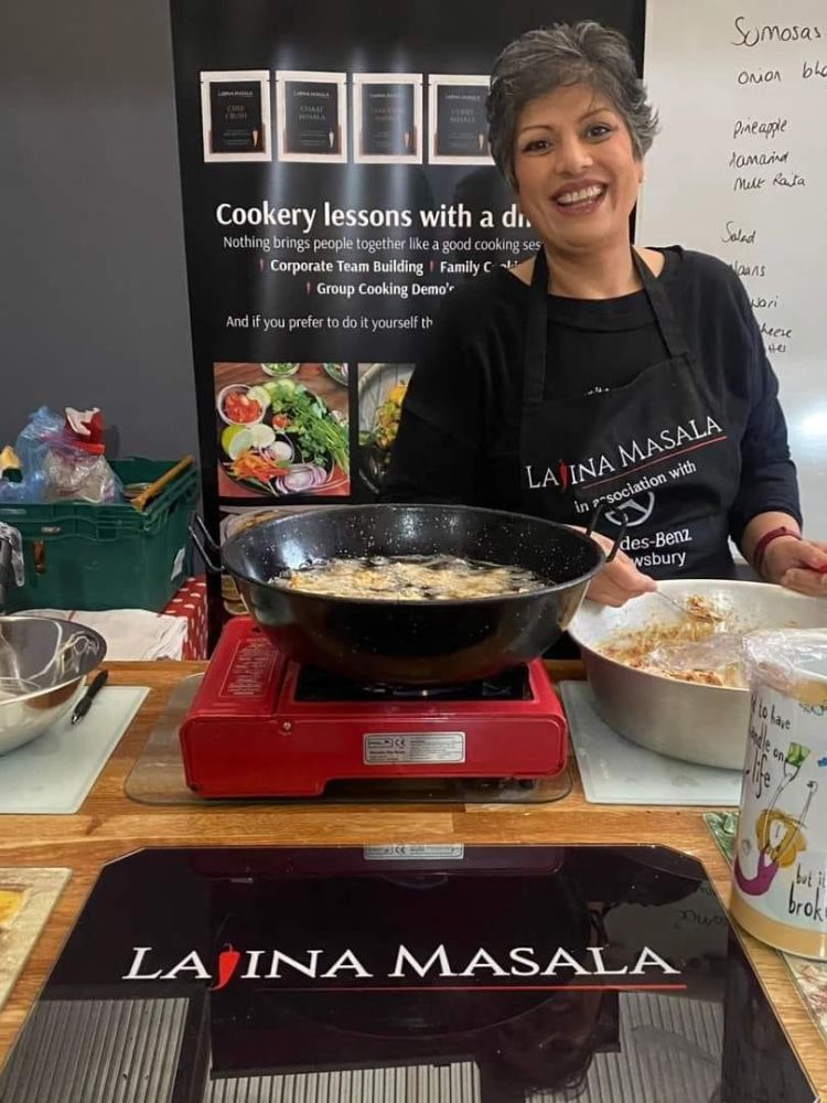 indian cooking masterclass with lajina masala