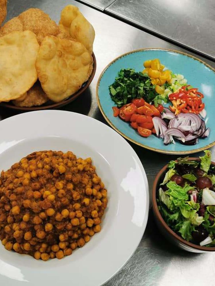 indian food made on masterclass with lajina masala