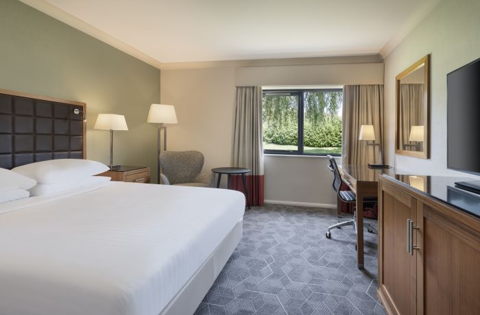 Double room at delta hotel peterborough