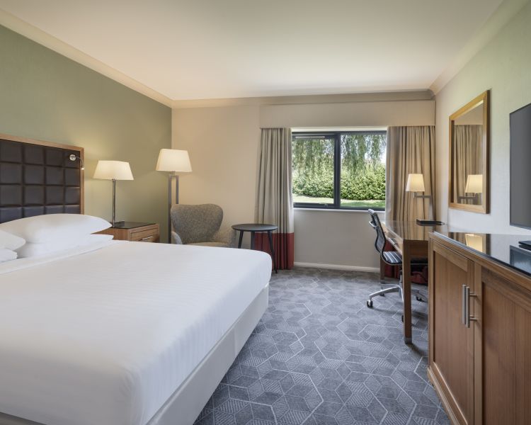 Double room at delta hotel peterborough