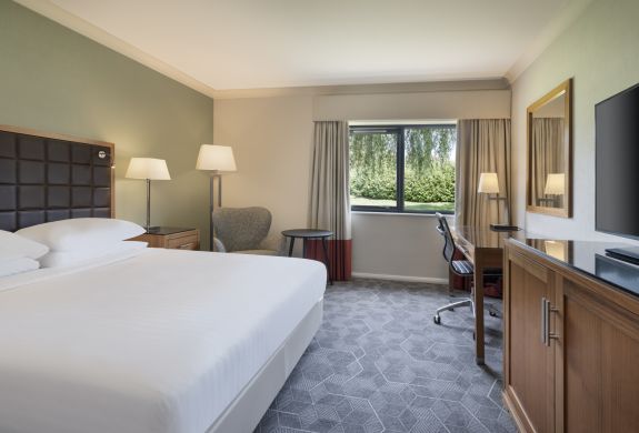 Double room at delta hotel peterborough