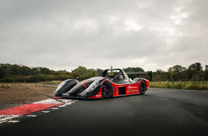 radical race car on a gt race car driving experience