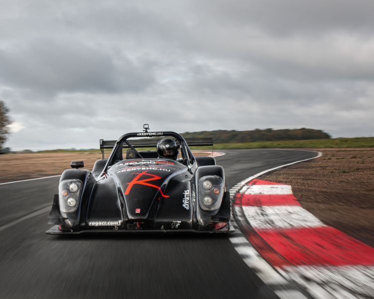 radical race car on a gt race car driving experience