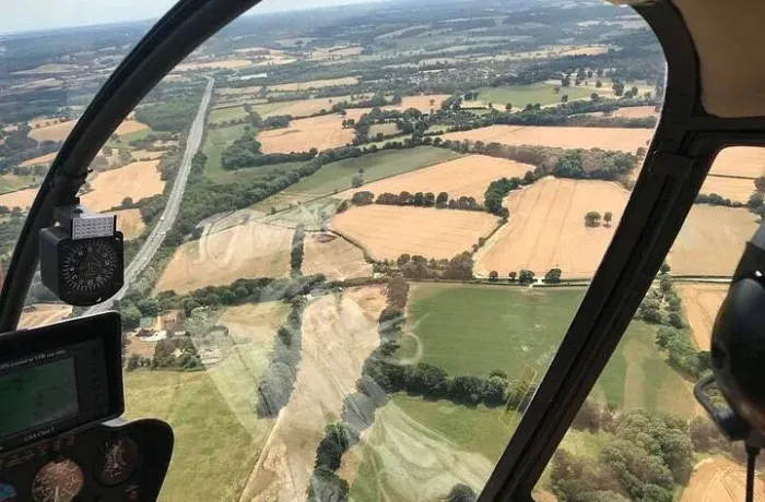 15 minute pathfinder helicopter flight experience over surrey