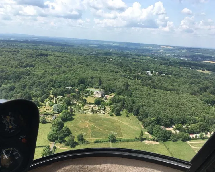 25 minute kent heritage helicopter flight experience