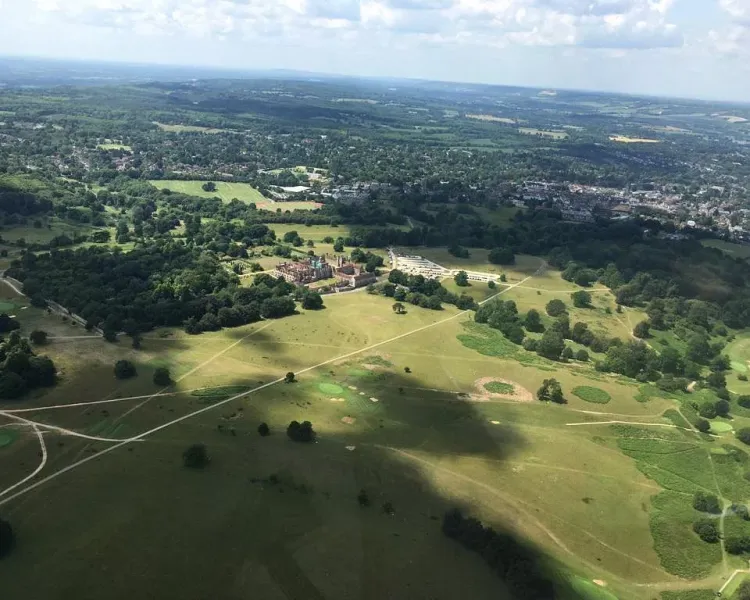 25 minute kent heritage helicopter flight experience