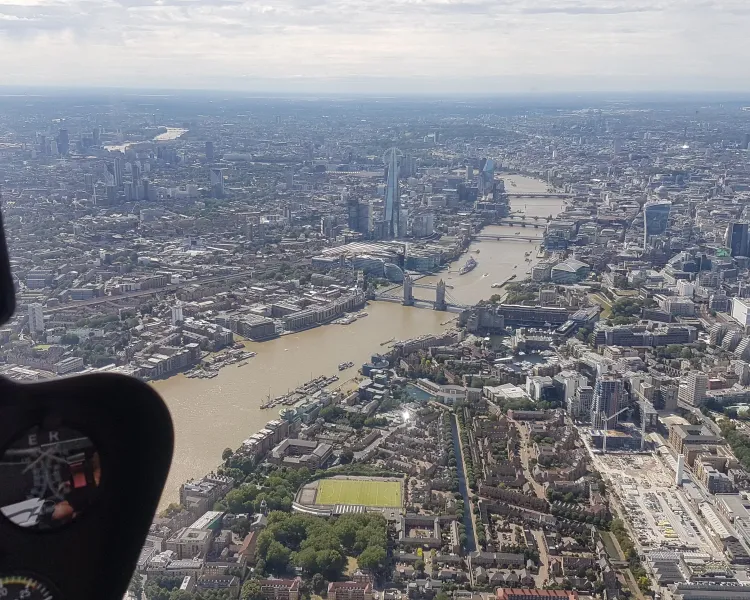 45 minute london olympic helicopter tour 8